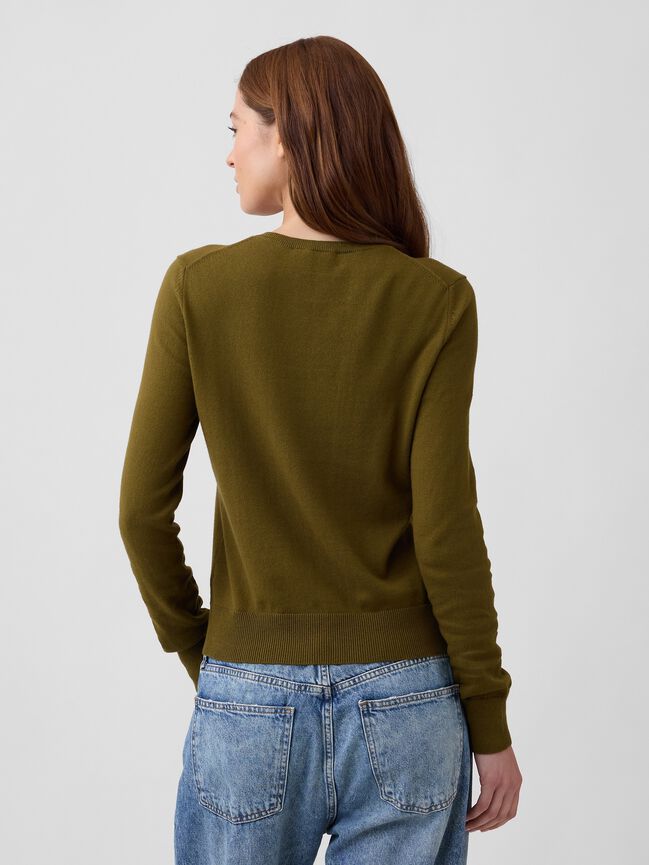 Crewneck Cardigan gap crewneck cardigan