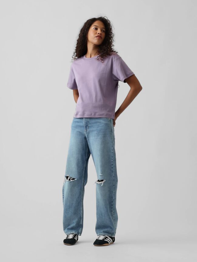 Supima¨ Cotton Relaxed T-Shirt gap supima cotton relaxed t shirt
