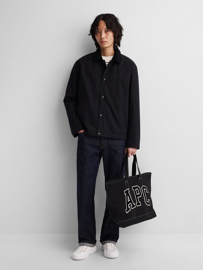 Gap × A.P.C. Coated Canvas Coaches Jacket gap a p c coated canvas coaches jacket