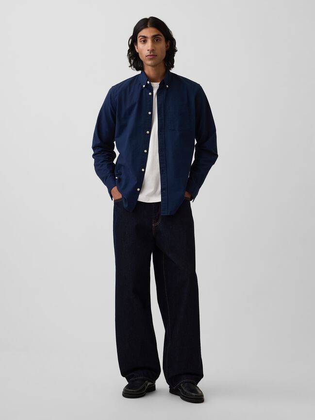 Oxford Button-Down Shirt gap oxford button down shirt
