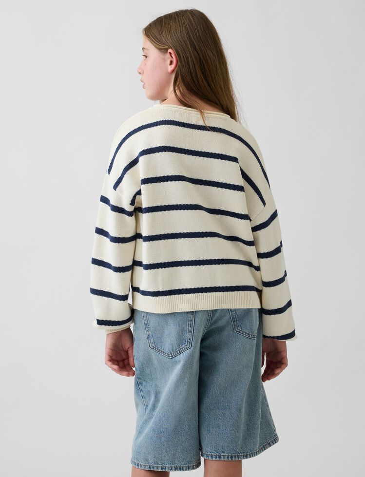 Kids Oversized Rollneck Sweater gap kids oversized rollneck sweater
