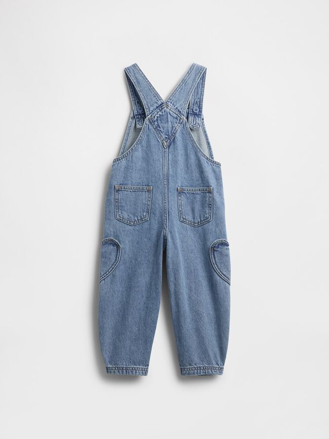 Baby & Toddler Heart Pocket Horseshoe Overalls gap baby toddler heart pocket horseshoe overalls