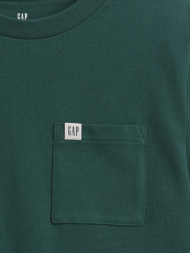 Kids Logo Pocket T-Shirt gap kids logo pocket t shirt