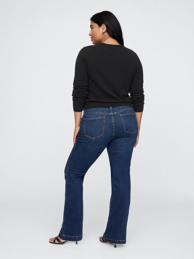 Low Rise Long & Lean Jeans gap low rise long lean jeans