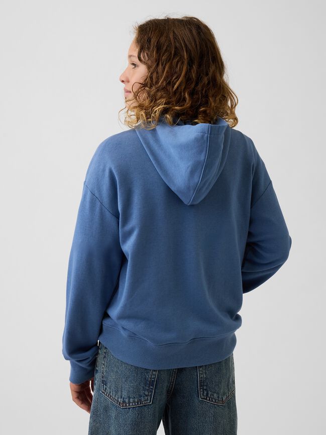Kids Relaxed Gap Logo French Terry Zip Hoodie kids relaxed gap logo french terry zip hoodie