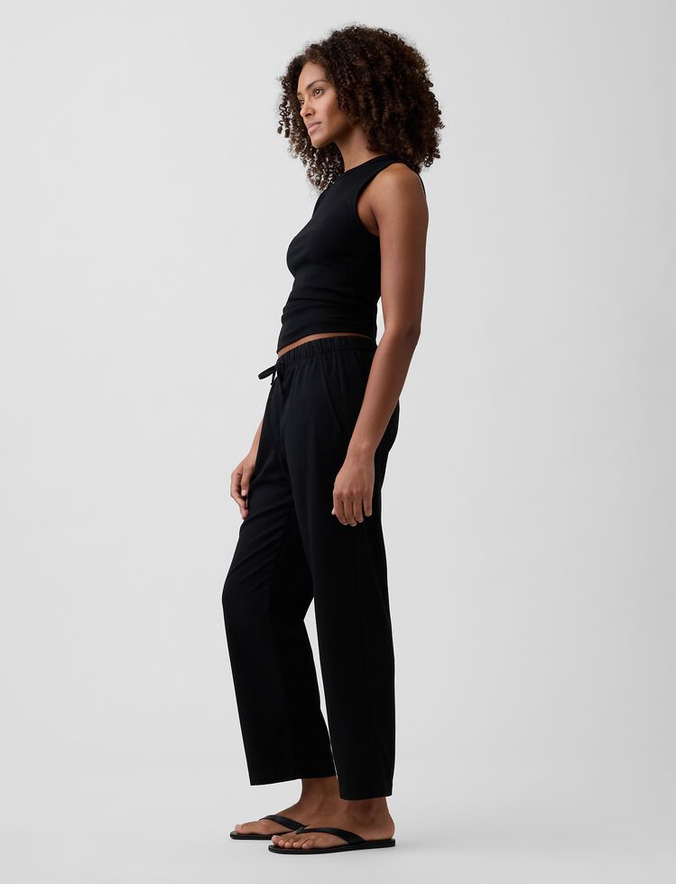Mid Rise Easy Twill Pants gap mid rise easy twill pants