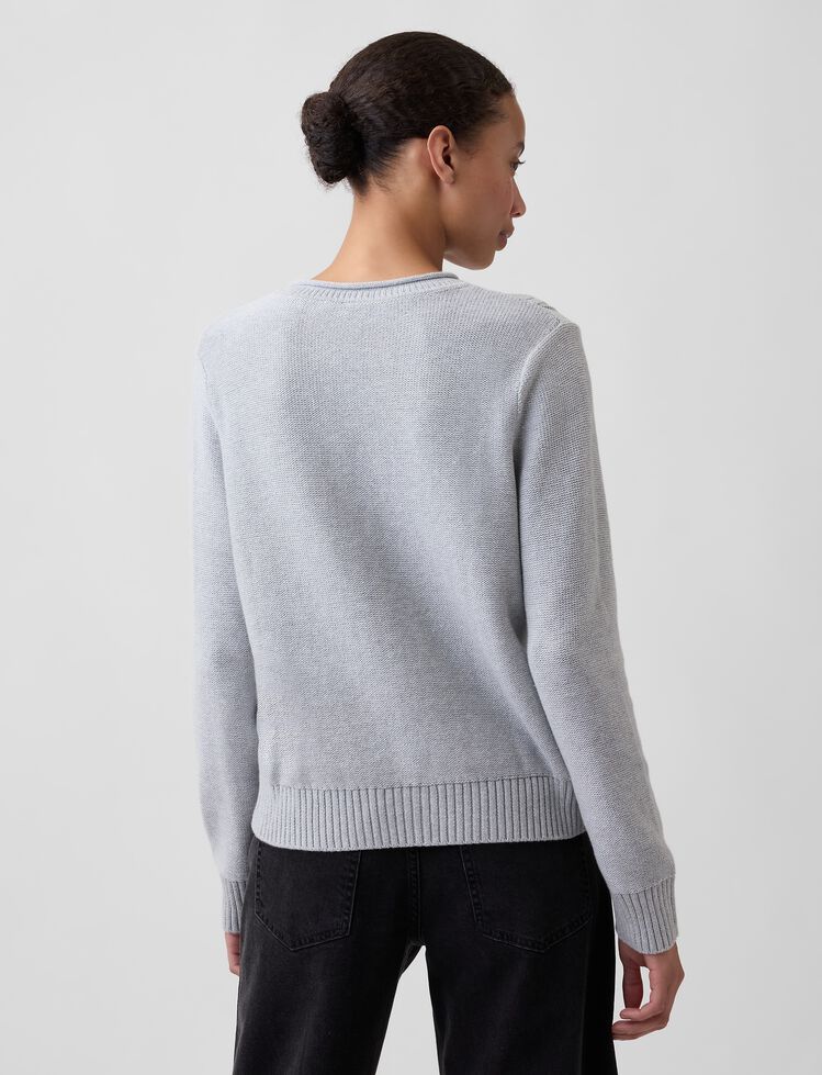 Rollneck Cable-Knit Sweater gap rollneck cable knit sweater