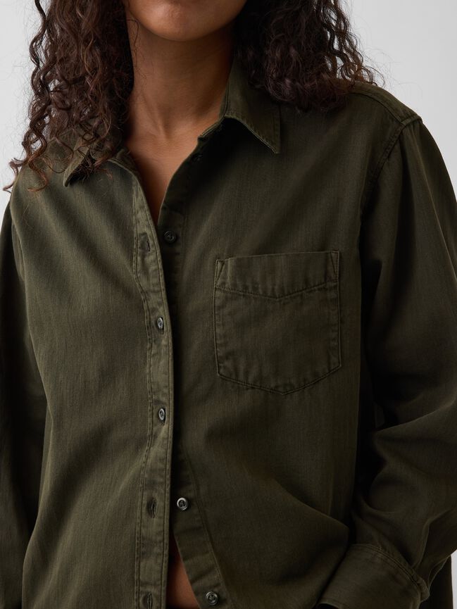 Denim Big Shirt gap denim big shirt