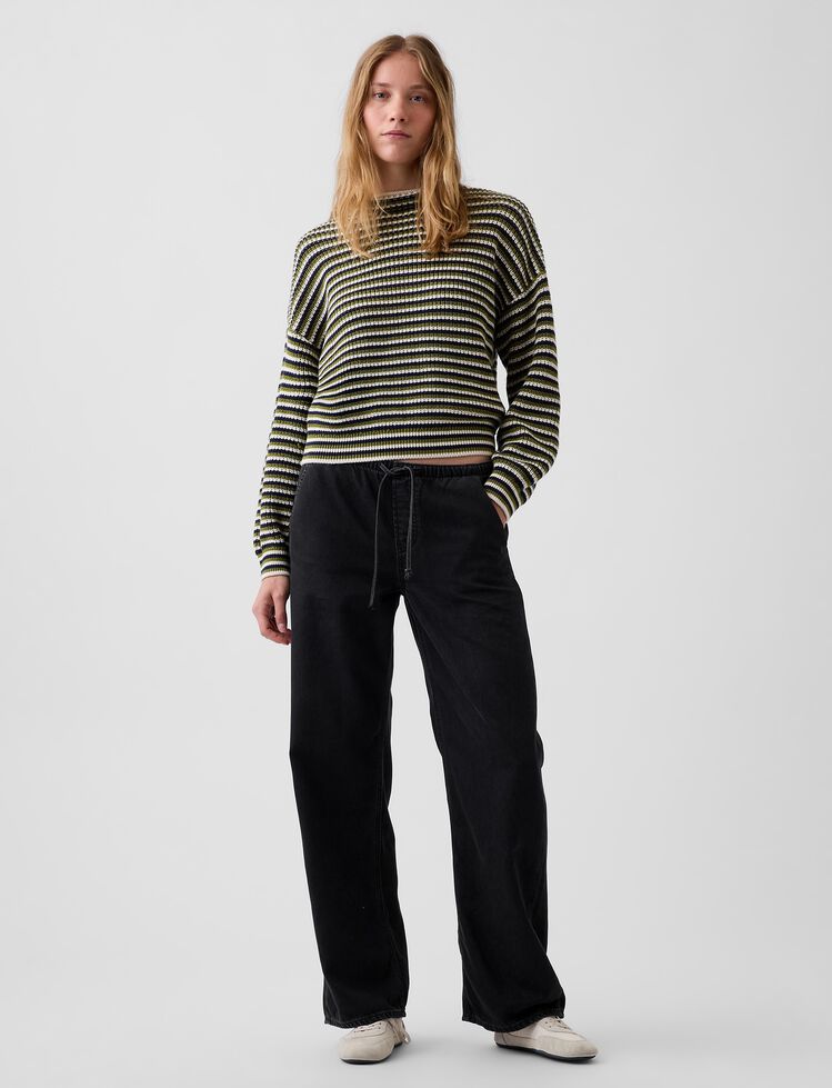 100% Cotton Oversized Rollneck Sweater gap 100 cotton oversized rollneck sweater