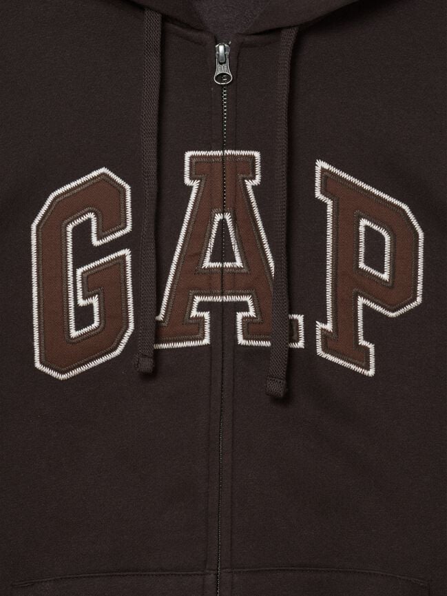 Adult VintageSoft Arch Logo Zip Hoodie gap adult vintagesoft arch logo zip hoodie