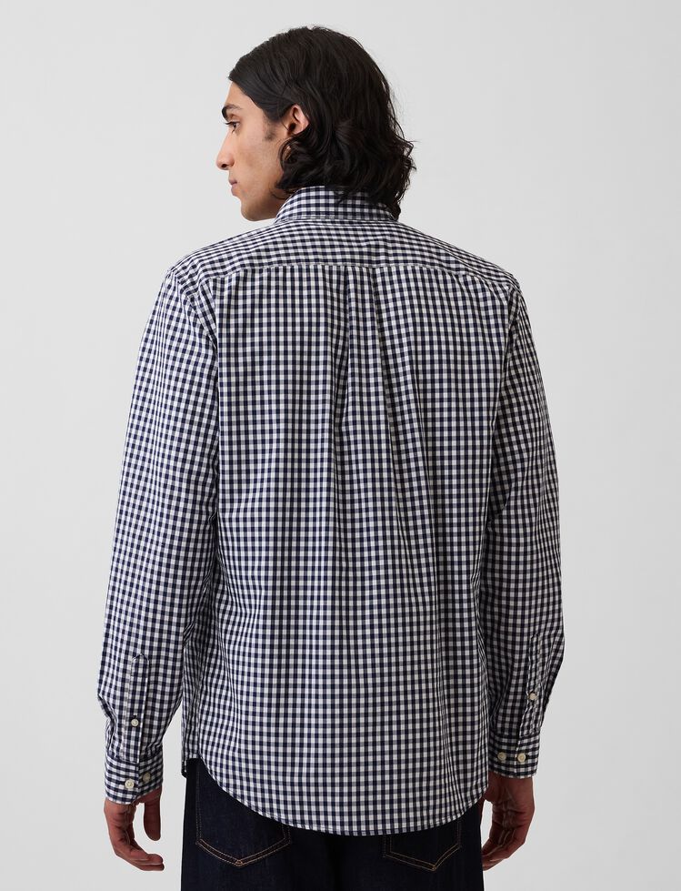 Organic Cotton Poplin Classic Shirt gap organic cotton poplin classic shirt