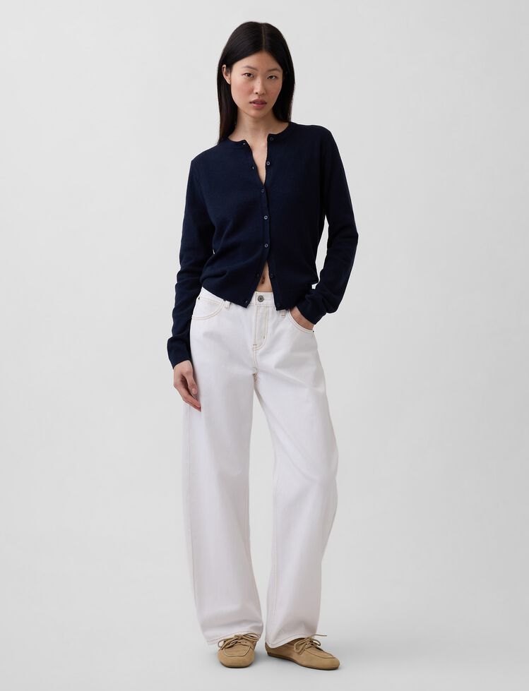 CashSoft Crop Cardigan gap cashsoft crop cardigan