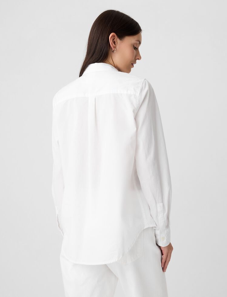 Classic Cotton Shirt gap classic cotton shirt