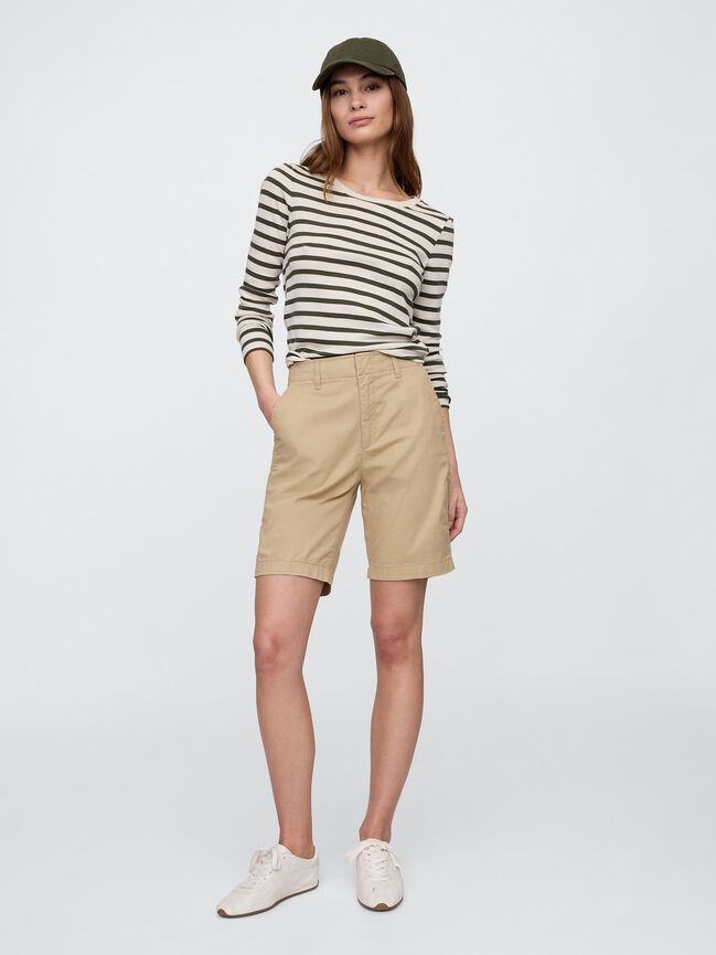 9" Downtown Bermuda Shorts gap 9 downtown bermuda shorts