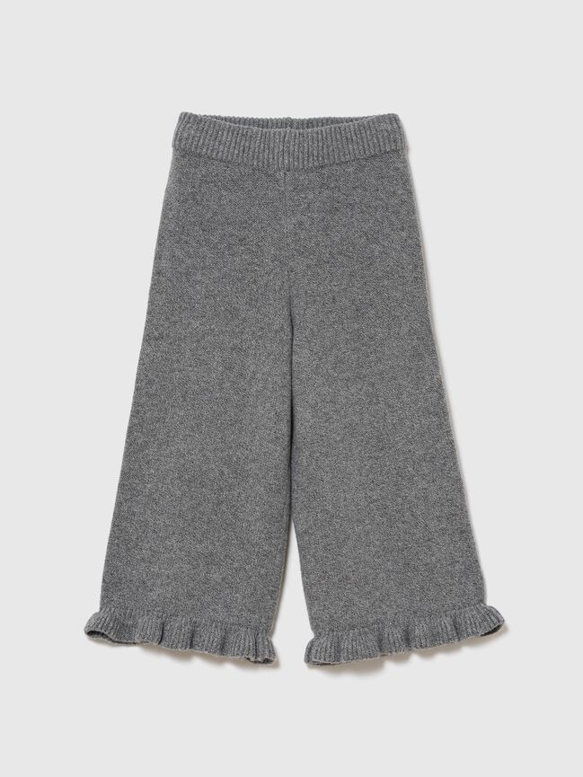 CashSoft Ruffle Wide-Leg Pants gap cashsoft ruffle wide leg pants