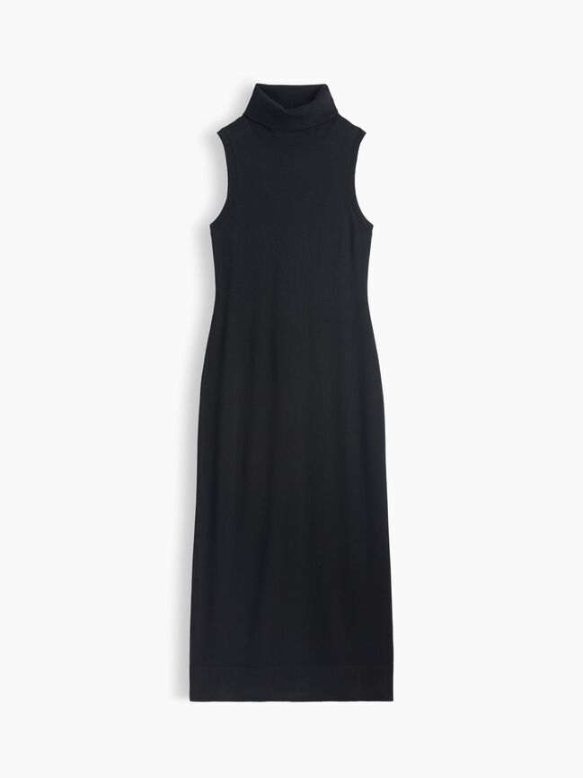 CashSoft Sleeveless Turtleneck Midi Dress gap cashsoft sleeveless turtleneck midi dress