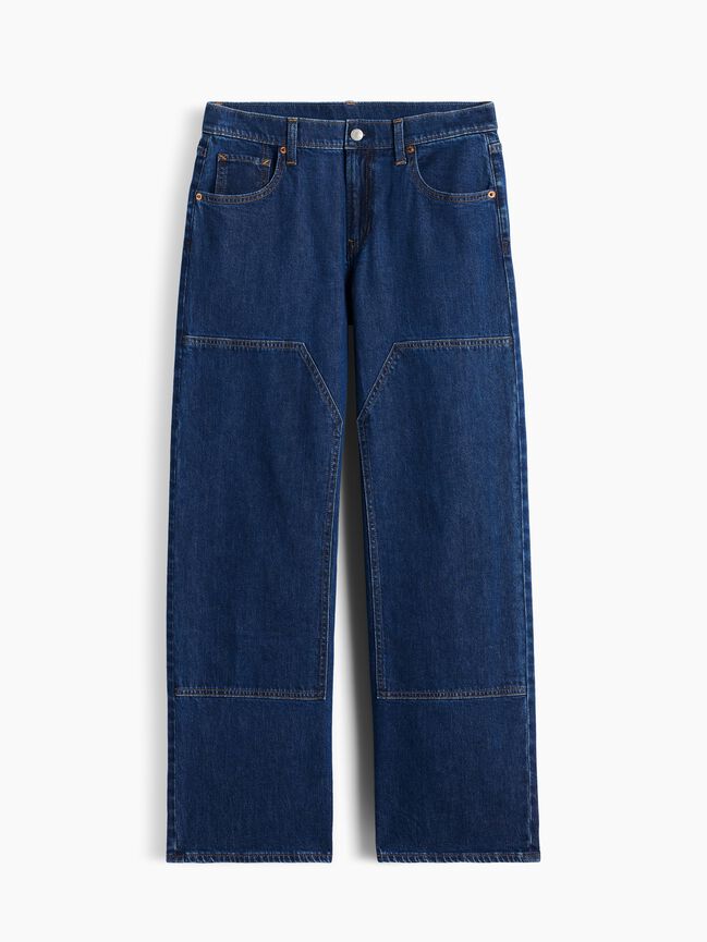 Low Rise Double-Knee '90s Loose Jeans gap low rise double knee 90s loose jeans
