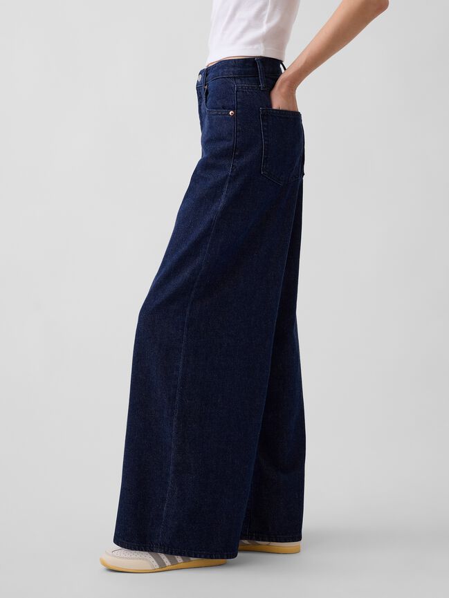 Mid Rise UltraSoft Baggy Jeans gap mid rise ultrasoft baggy jeans