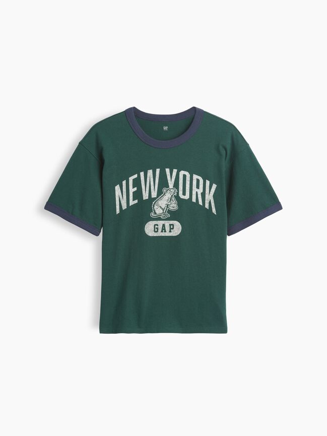 Kids Relaxed New York Graphic Ringer T-Shirt gap kids relaxed new york graphic ringer t shirt
