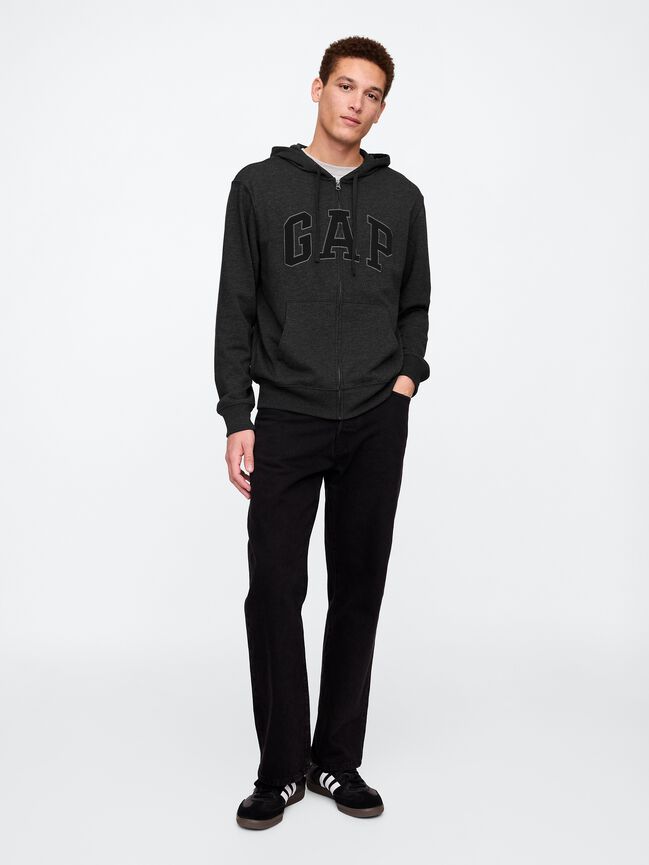Gap Logo Zip Hoodie gap logo zip hoodie