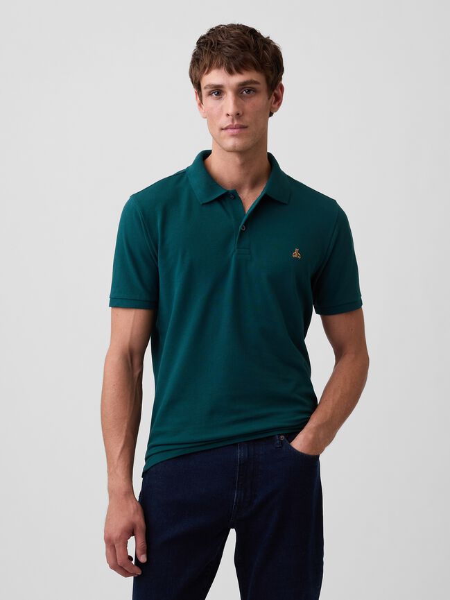 Stretch Pique Polo Shirt gap stretch pique polo shirt