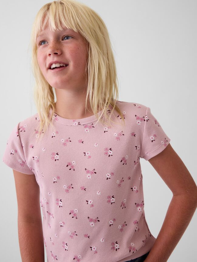 Kids Rib T-Shirt gap kids rib t shirt