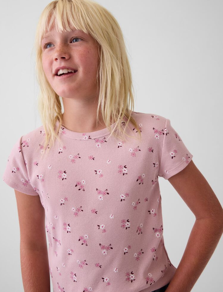 Kids Rib T-Shirt gap kids rib t shirt