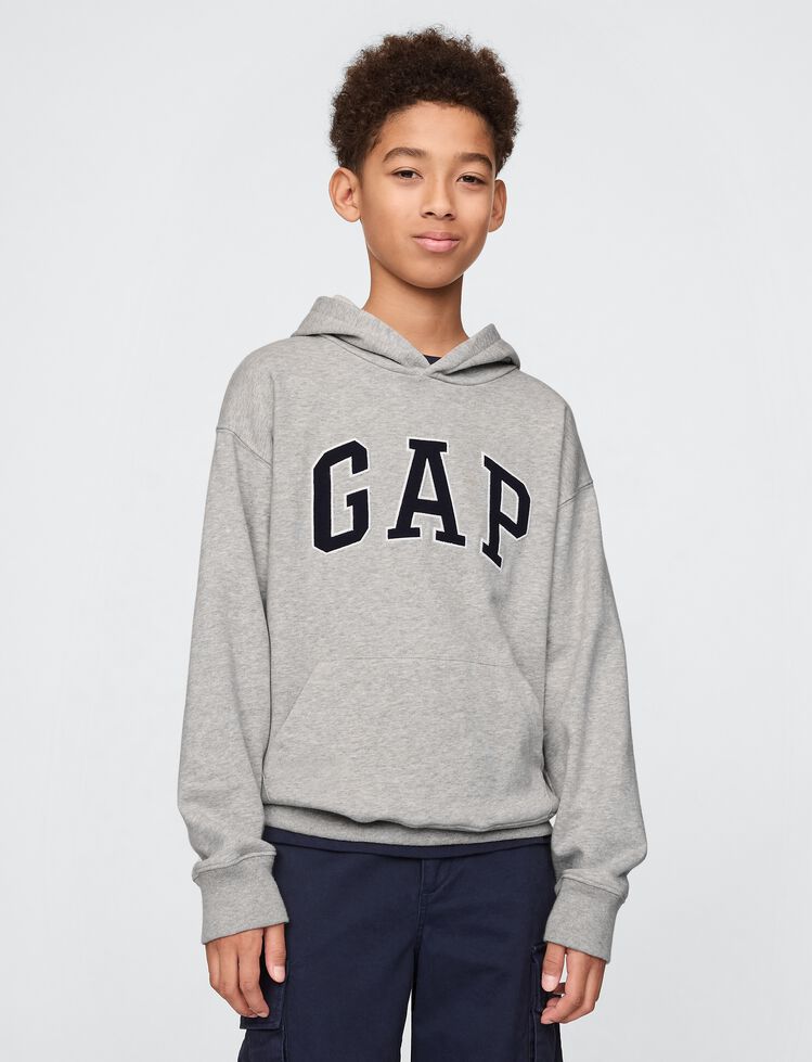 Kids Relaxed Gap Logo Hoodie kids relaxed gap logo hoodie