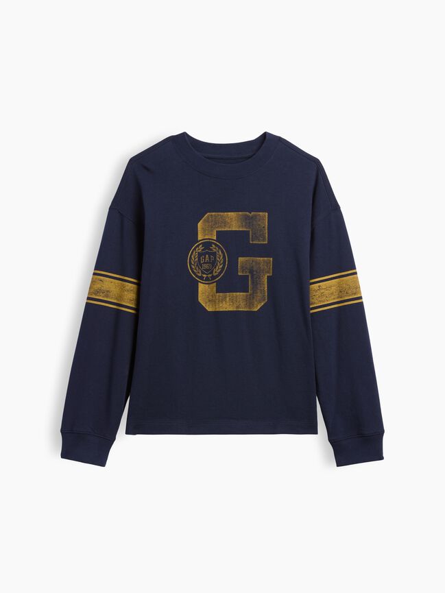 Kids Heavyweight Oversized Graphic T-Shirt gap kids heavyweight oversized graphic t shirt