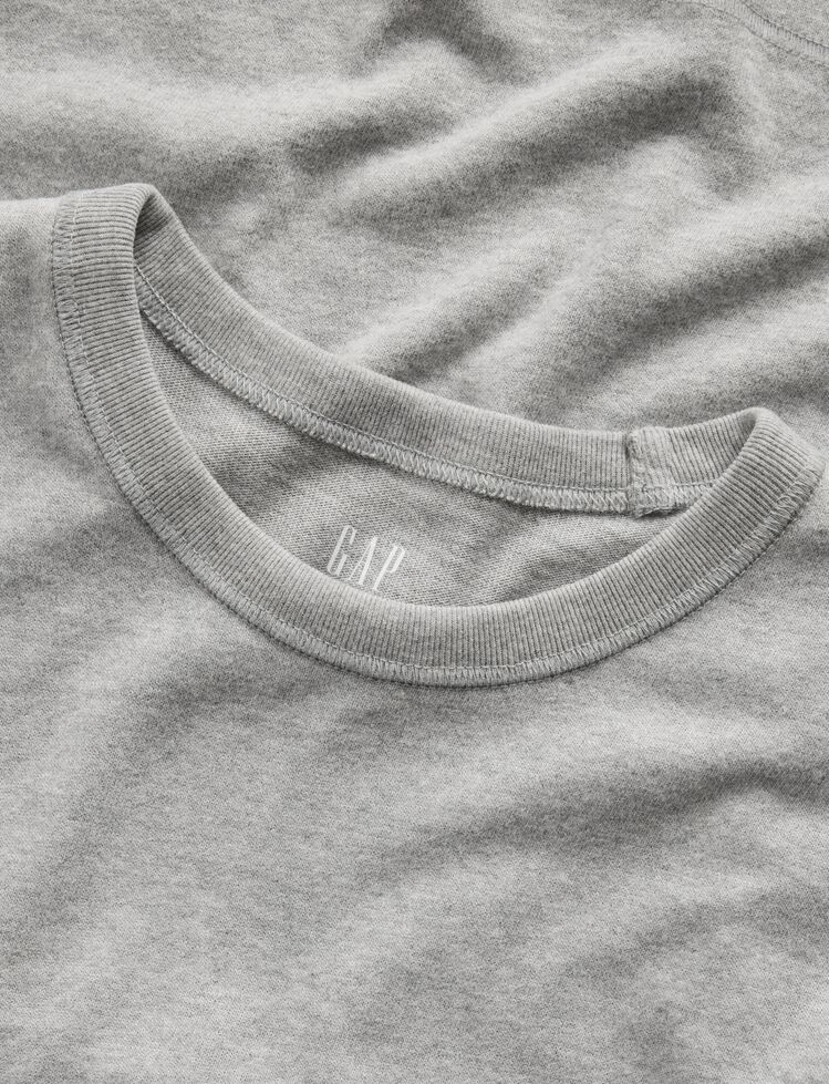 Adult Heavyweight Crop T-Shirt gap adult heavyweight crop t shirt