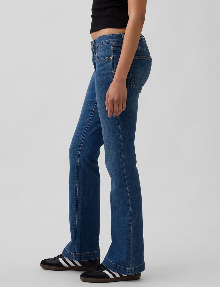 Low Rise Long & Lean Jeans gap low rise long lean jeans