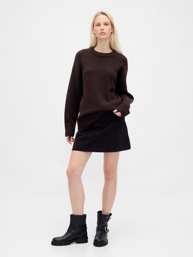 100% Cotton Oversized Sweater gap 100 cotton oversized sweater