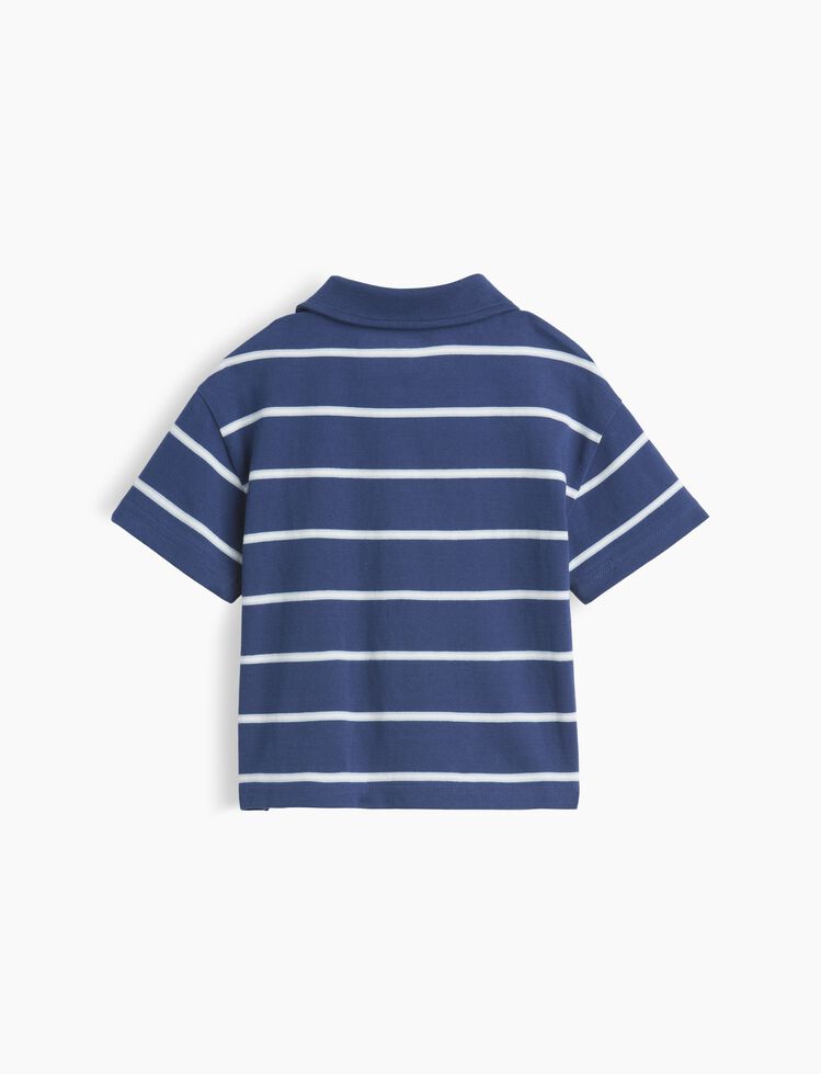 Baby & Toddler Boxy Polo Shirt gap baby toddler boxy polo shirt