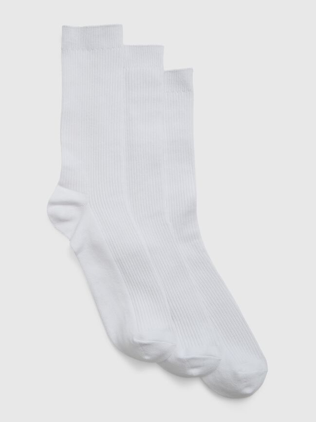 Crew Socks (3-Pack) gap crew socks 3 pack