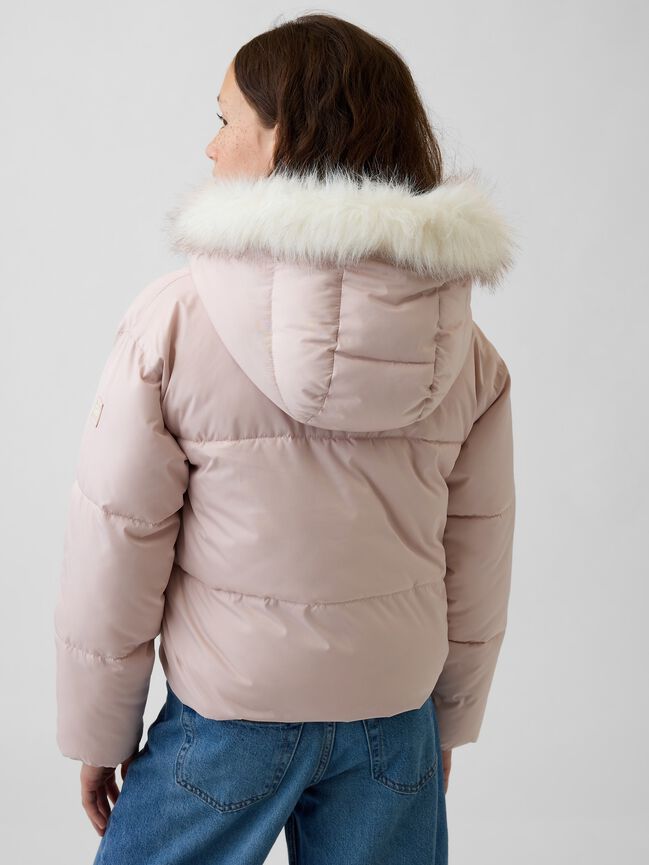 Kids Relaxed Puffer Jacket gap kids relaxed puffer jacket