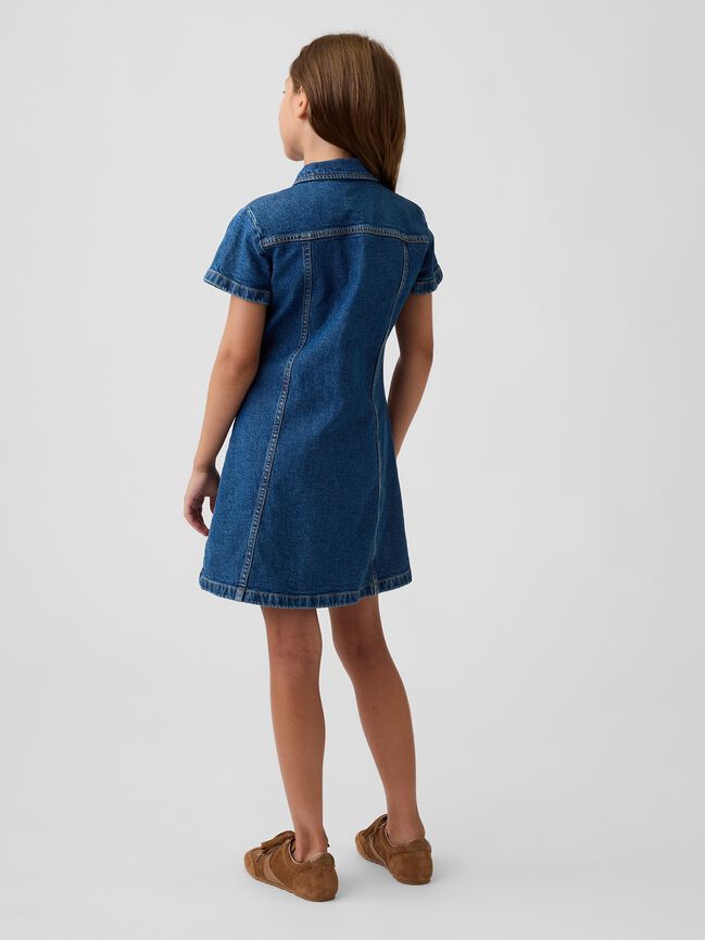 Kids Denim Shirtdress gap kids denim shirtdress