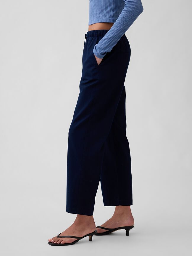 Mid Rise Easy Twill Pants gap mid rise easy twill pants