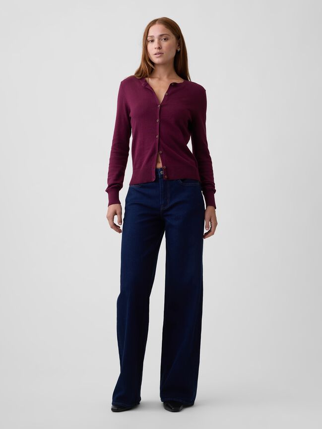 Crewneck Cardigan gap crewneck cardigan
