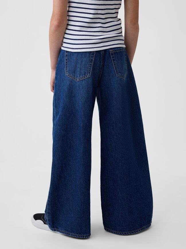 Kids Low Rise Front Yoke Baggy Jeans gap kids low rise front yoke baggy jeans