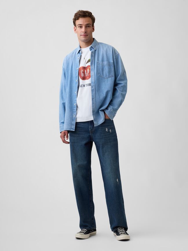 Everyday Soft Relaxed Graphic T-Shirt gap everyday soft relaxed graphic t shirt