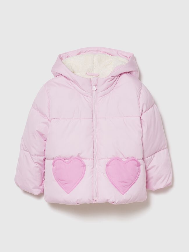 babyGap Heart Puffer Jacket babygap heart puffer jacket