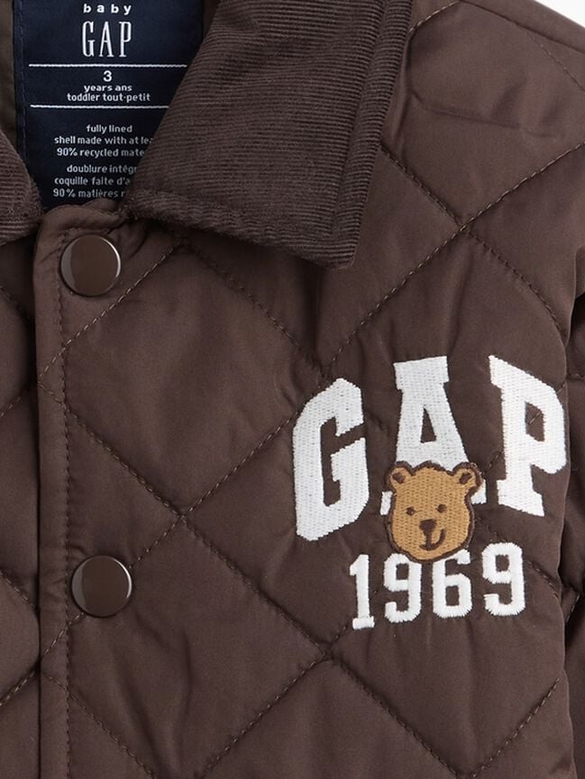 babyGap Quilted Gap Graphic Barn Jacket babygap quilted gap graphic barn jacket