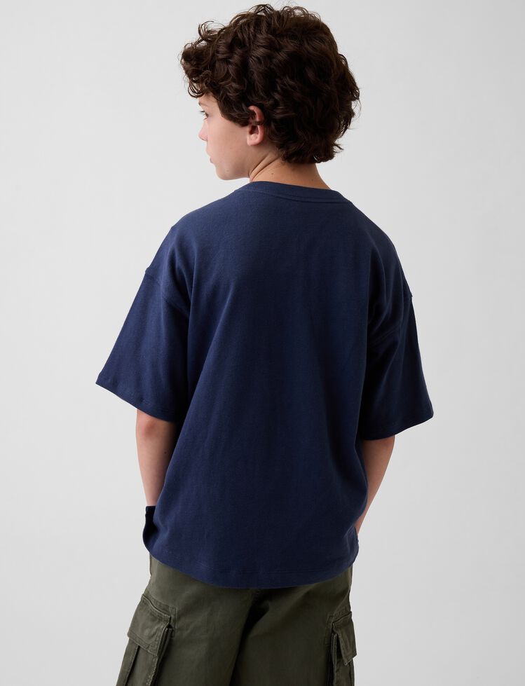 Kids Heavyweight Oversized T-Shirt gap kids heavyweight oversized t shirt