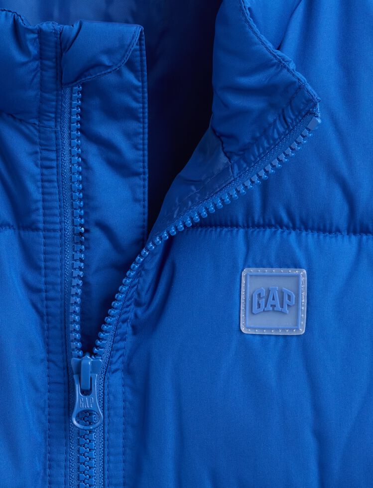 Kids Relaxed Puffer Vest gap kids relaxed puffer vest