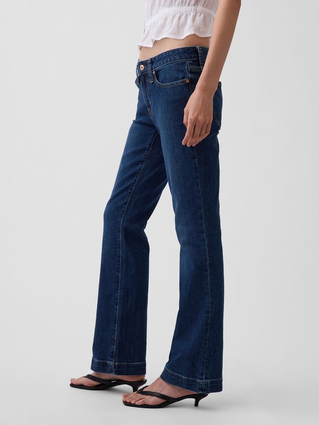 Low Rise Long & Lean Jeans gap low rise long lean jeans