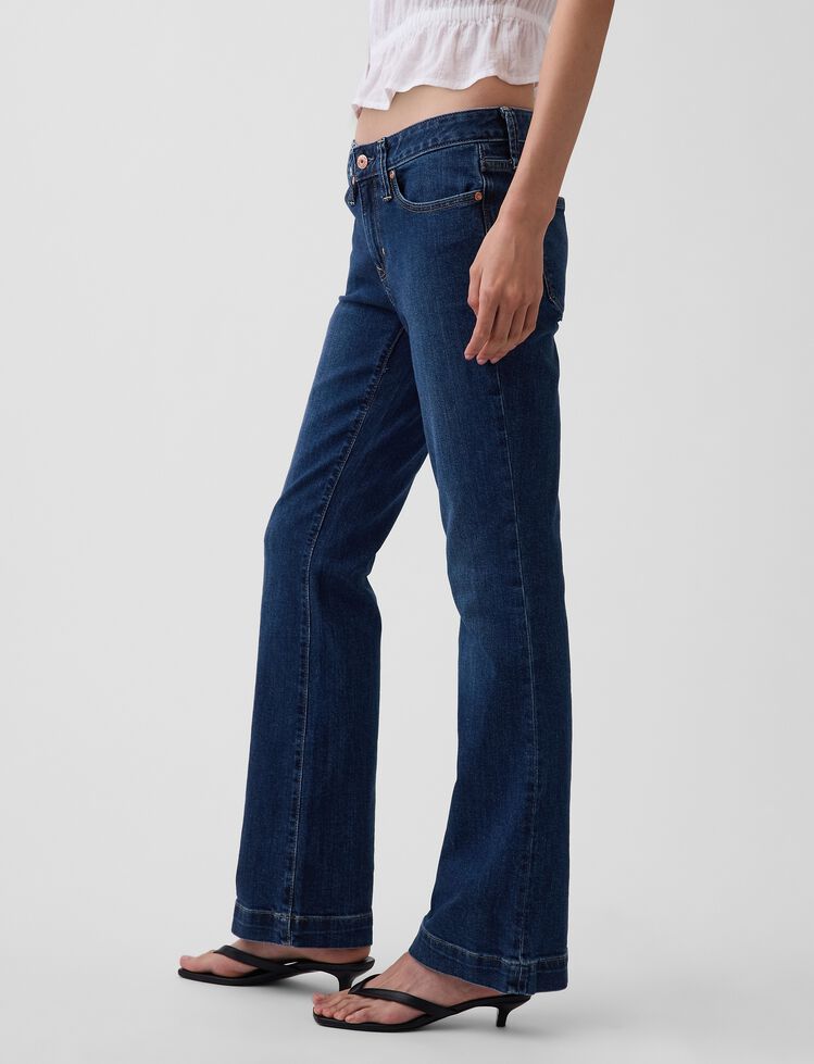 Low Rise Long & Lean Jeans gap low rise long lean jeans