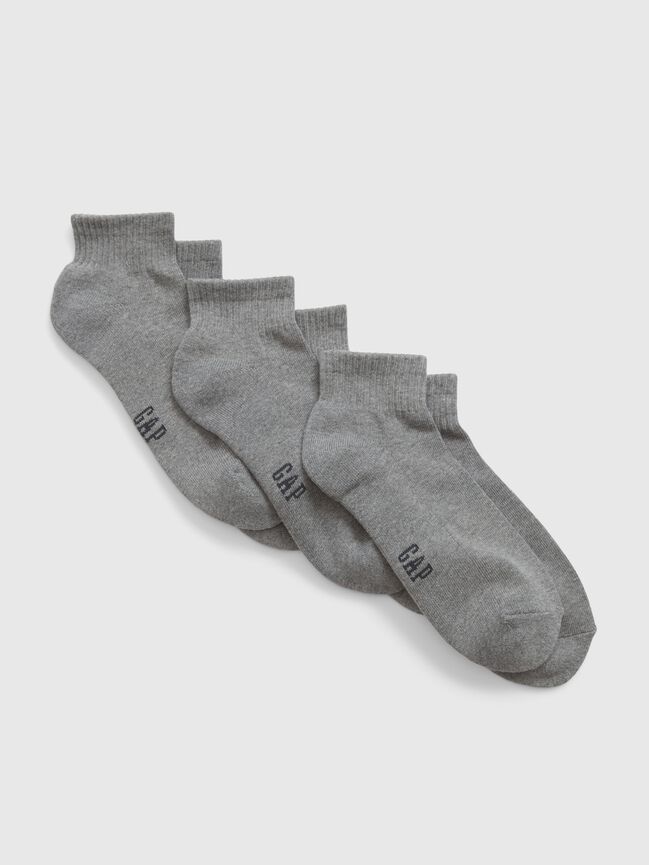Quarter Crew Socks (3-Pack) gap quarter crew socks 3 pack