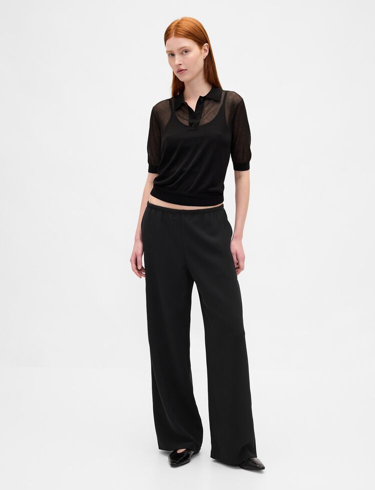 Easy Wide-Leg Pants gap easy wide leg pants