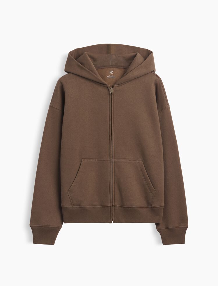 Kids VintageSoft Relaxed Zip Hoodie gap kids vintagesoft relaxed zip hoodie