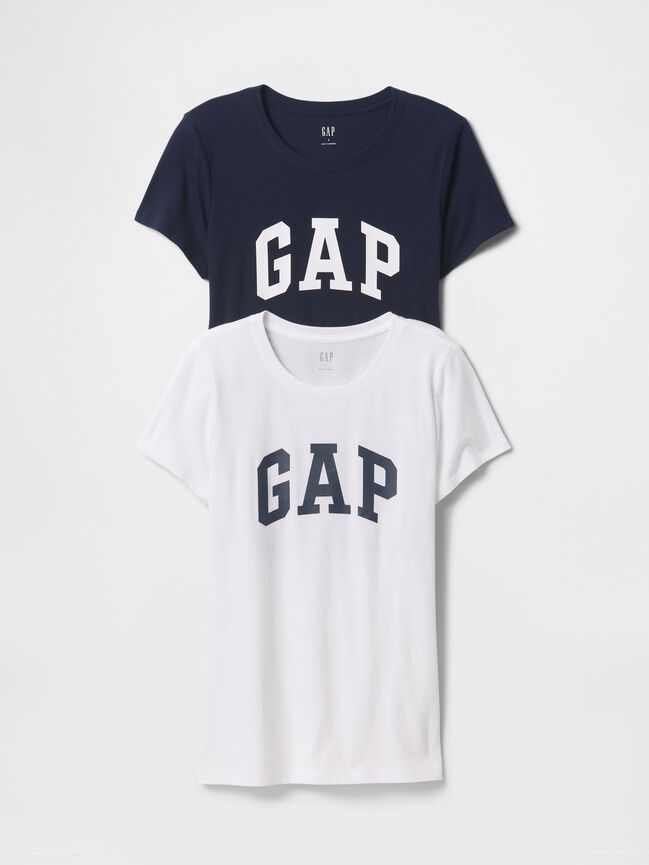 Gap Logo T-Shirt (2-Pack) gap logo t shirt 2 pack